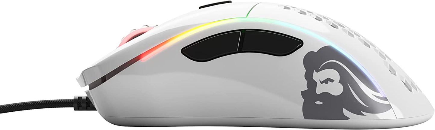 Model D Gaming Mouse, Glossy White (GD-GWHITE)
