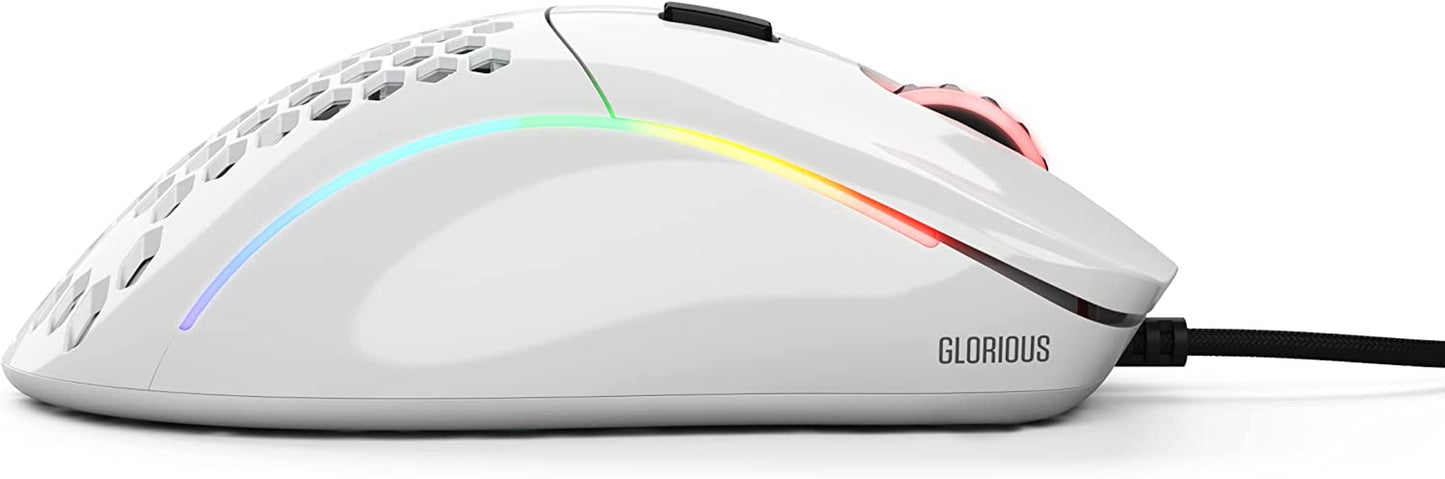 Model D Gaming Mouse, Glossy White (GD-GWHITE)